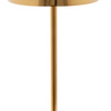 Zafferano Poldina Pro Mini Table Lamp - Glossy Gold Plated 11.8"