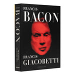 The cover of "Francis Bacon" features a blurred red portrait of the artist’s face against a black background, reflecting the haunting style for which Francis Bacon is renowned.