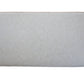 The Aldo Sofa is shown from the back in light gray upholstery with simple fabric and short wooden legs, set against a white background for a sophisticated look.