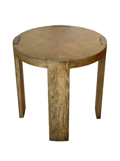 Large Chairside Table in Wheat
