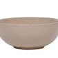 A simple Juliska Puro Taupe Collection ceramic bowl on a plain background.