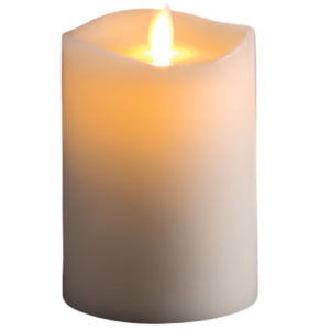 Napa Moving Flame Outdoor Pillar LED Candle