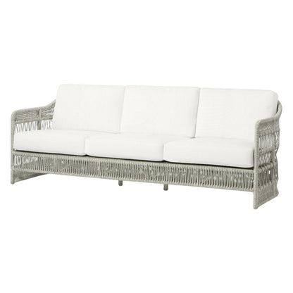 Mara Outdoor Sofa in Rough 'N Tumble Blanca