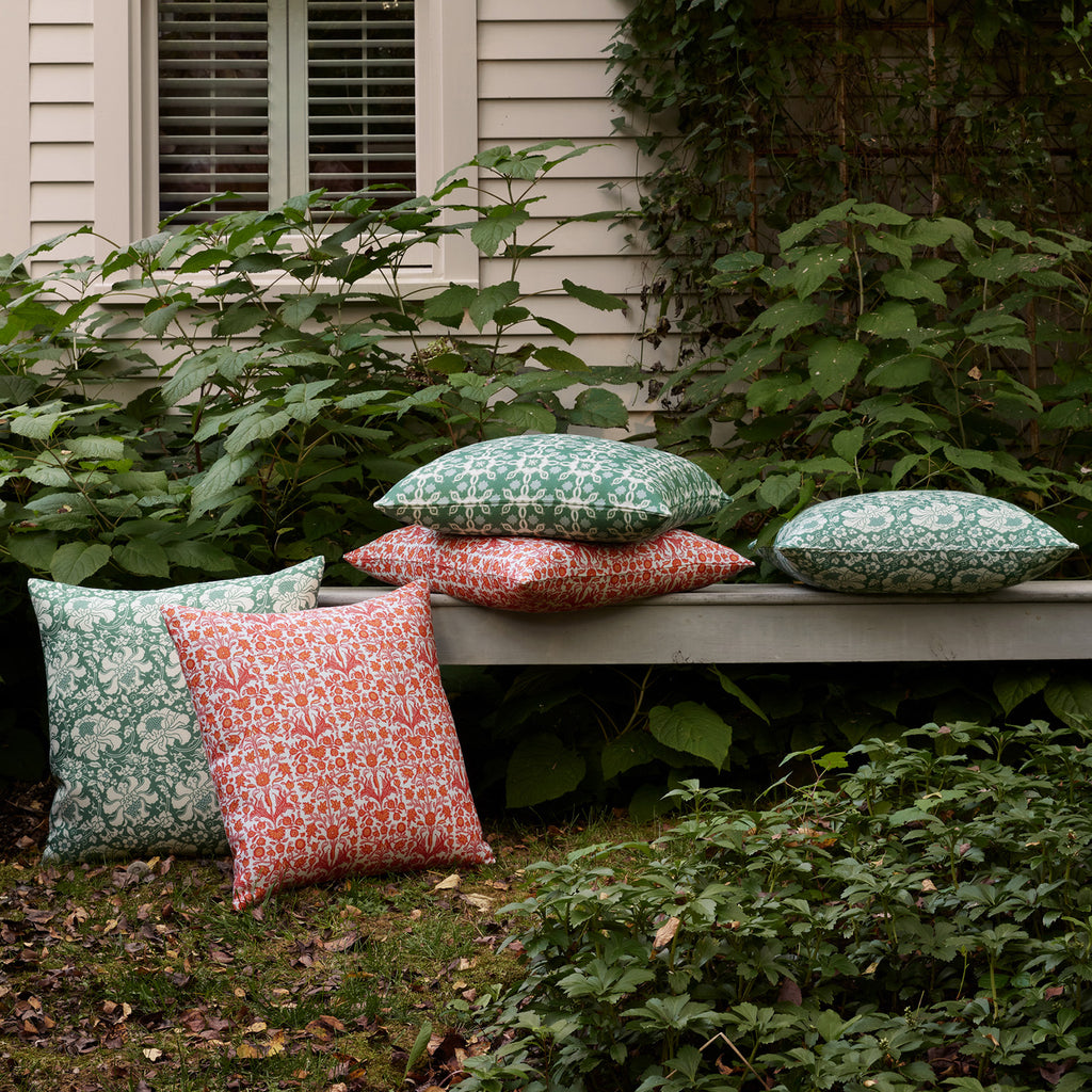 John Robshaw Haasini Outdoor Decorative Pillow - Thumbnail 5