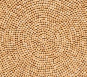 Kim Seybert Natural Wood Bead Placemat