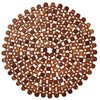 Kim Seybert Bamboo Round Placemat - Brown