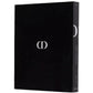 A black book with a minimalist design, featuring the letters "CD" in white on the cover. The spine elegantly reads "Dior: John Galliano," reflecting its haute couture essence.