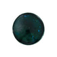 A Green and Turquoise Ming Style Garden Stool with a round shape and speckled, polished finish, resembling antique stone or glass, is displayed on a white background.