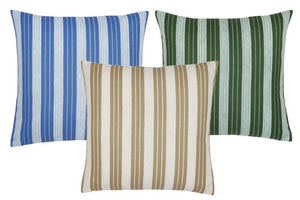 John Robshaw Vintage Stripe Outdoor Pillow