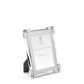 William Yeoward Crystal Classic Clear Frame with nickel plating, featuring a minimalist design and a tarnish-resistant easel back stand.