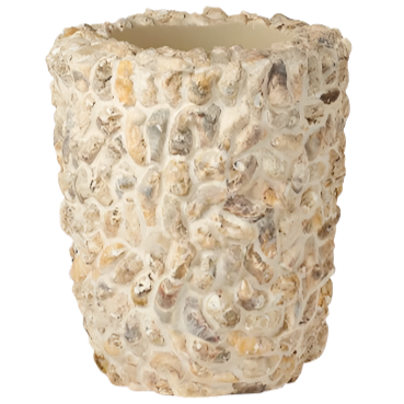 Borsala Oyster Shell Planter, Small