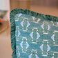 Teal Sicily Outdoor Pillow