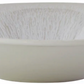 A Jars Vuelta White Pearl Collection bowl with a wide rim and a subtle textured interior, embodying timeless elegance.