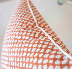 Mandarin Wicker Outdoor Pillow