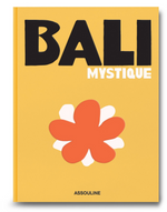 The product already appears in the sentence, as it mentions "Bali Mystique" as the title of the book.